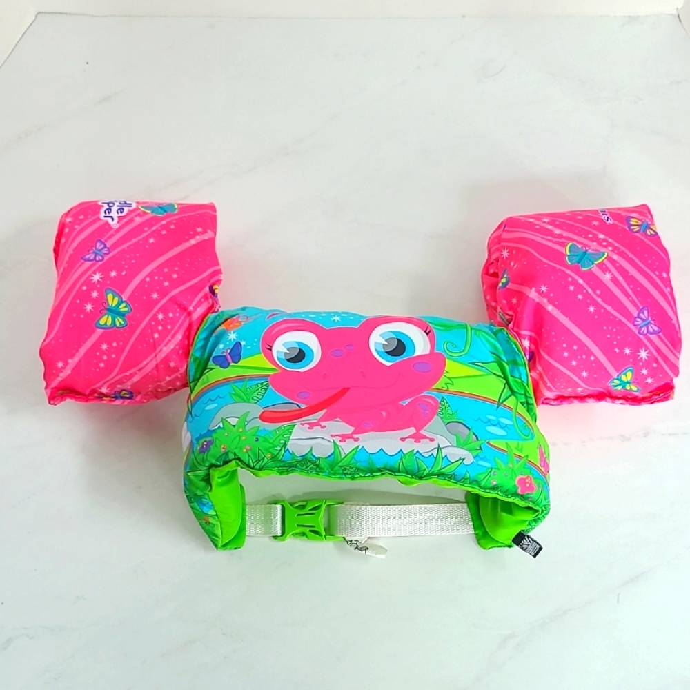 Neon Pink and Green Swim Floatie